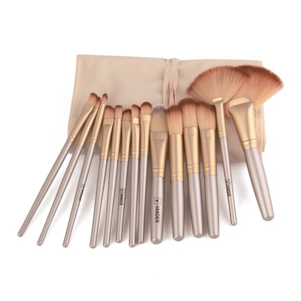 KIT 32 PINCÉIS DE MAQUIAGEM PRO - PROFISSIONAL ( COM CASE ) DA VANDER