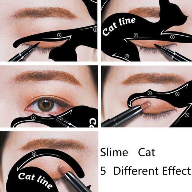 MOLDE DELINEADOR OLHO DE GATINHO (2 PEÇAS)
