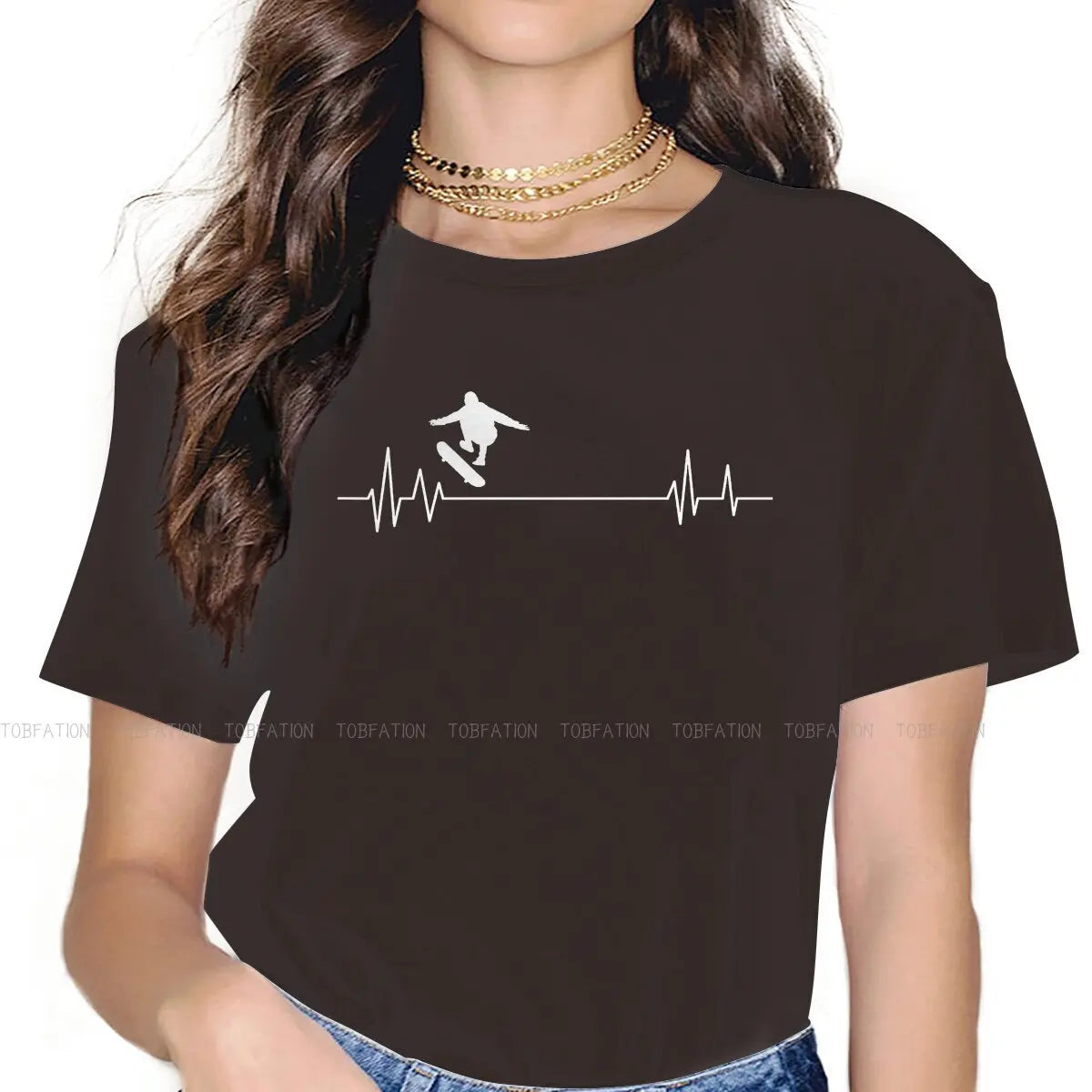 CAMISETA ALGODÃO TEMA ESPORTIVO SKATE - SKATEBOARDING