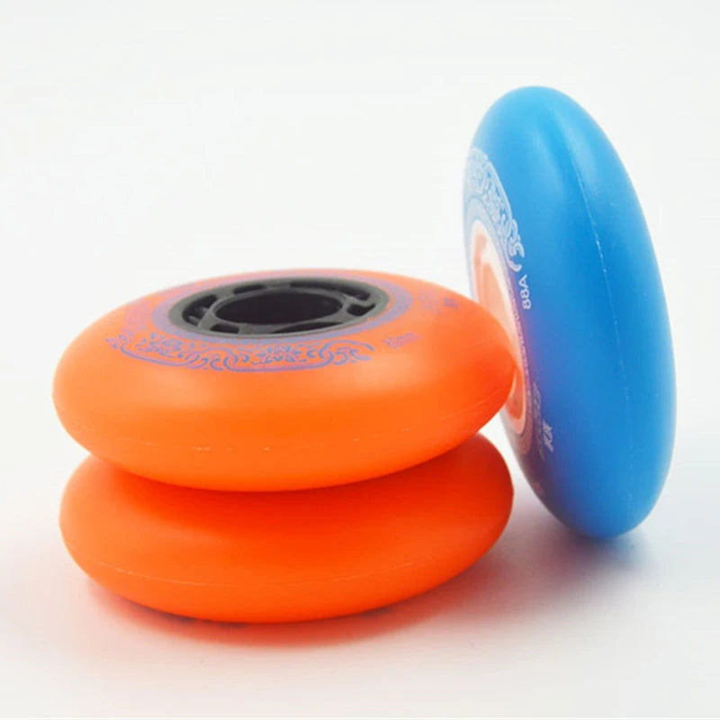 JK ORIGINAL 80MM 76MM 72MM 88A INLINE ROLLER SKATES WHEELS FOR KIDS ADULTS SKATING FOR SLALOM SLIDE FREE SKATING PATINE FOR SEBA