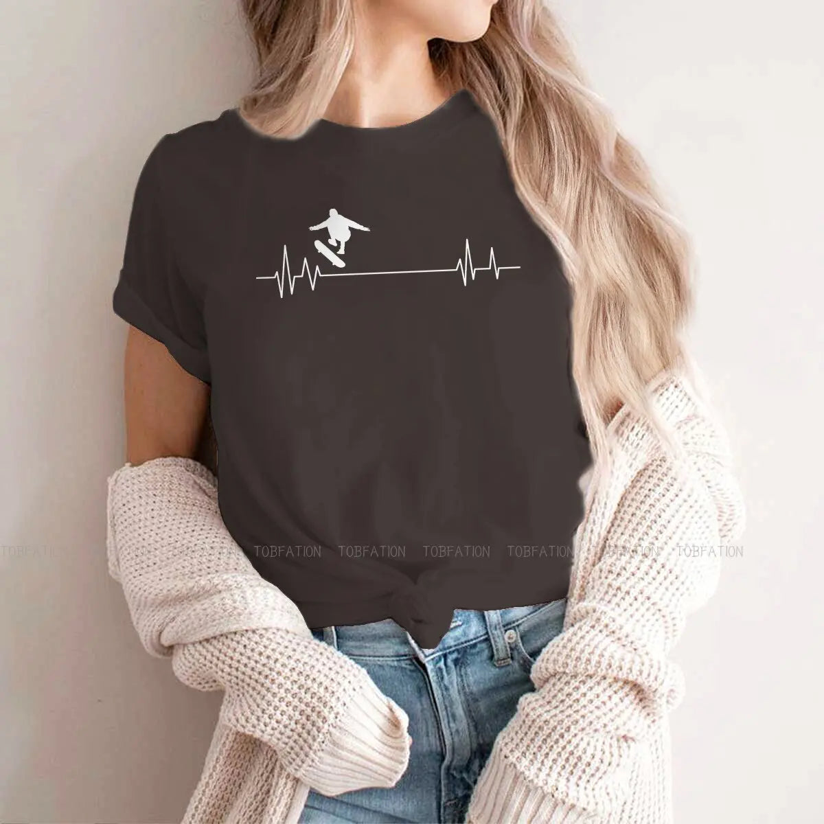 CAMISETA ALGODÃO TEMA ESPORTIVO SKATE - SKATEBOARDING