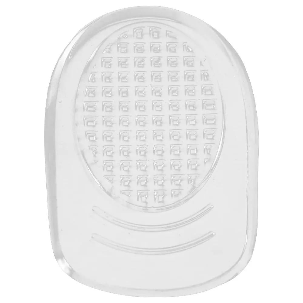 PAR DE PALMILHAS PARA CALCANHAR SILICONE TRANSPARENTE CALCANHEIRA