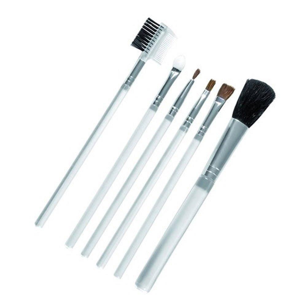 KIT COM 5 PINCÉIS PROFISSIONAIS PARA MAQUIAGEM FEMININA