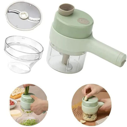 PROCESSADOR DE ALIMENTOS SEM FIO MULTIFUNCIONAL RECARREGÁVEL TRITURADOR CORTADOR FATIADOR MOEDOR ELÉTRICO DE VEGETAIS
